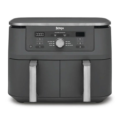 Ninja MAX 6 in 1 Dual Zone Air Fryer DZ400UK 9.5L Gunmetal Grey